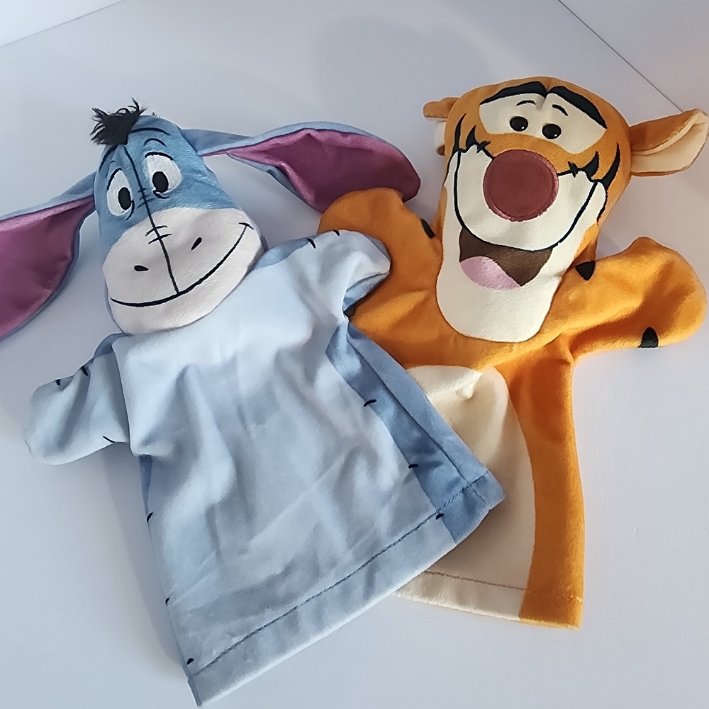 Disney Eeyore and Tigger Hand Puppets